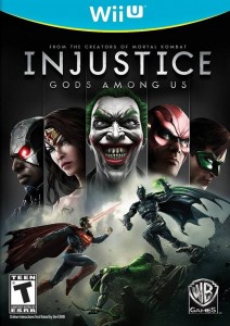 Injustice- Gods Among Us - Wii U Box Art