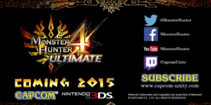 Monster Hunter 4 Ultimate - Announce Page