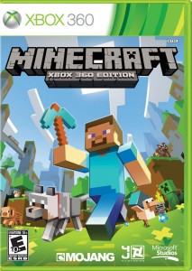 Minecraft- Xbox 360 Box Artr