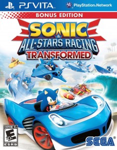 Sonic & All-Stars Racing Transformed - Box Art