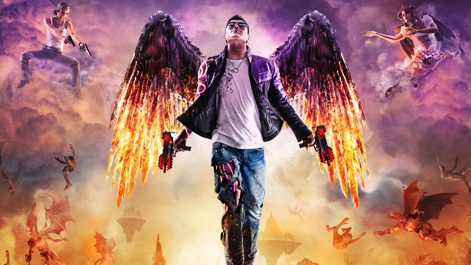 Saints Row: Gat out of Hell - Flying Gameplay [HD] 